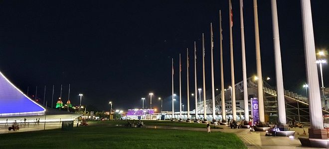 «Умное» освещение главного объекта сочинской зимней Олимпиады 2014 года